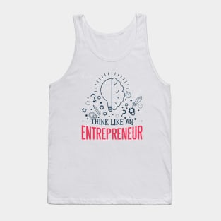 Entrepreneur quote Tank Top